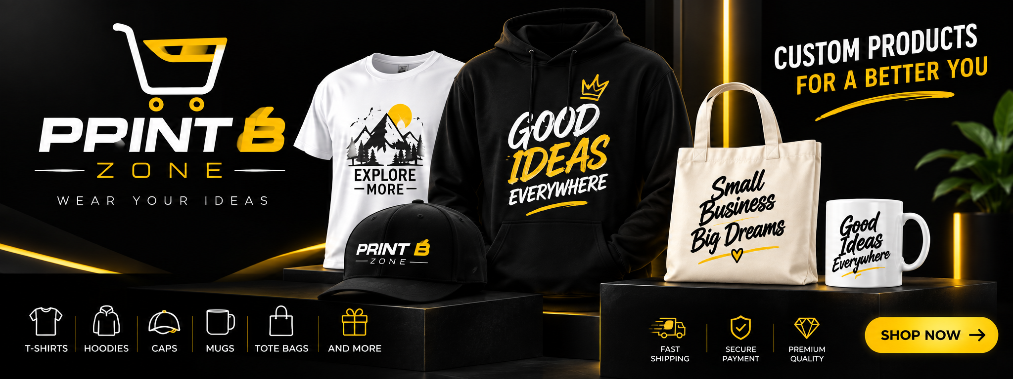 Banner for www.PrintZones